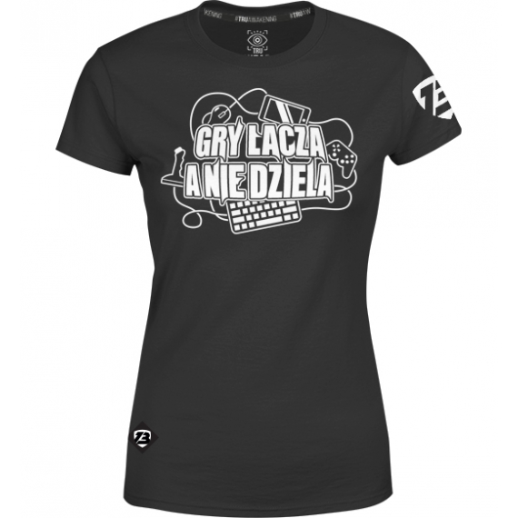 T-shirt Damski "Gry Łączą A Nie dzielą"