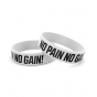Wristband Silikonowa 013 - NO PAIN NO GAIN